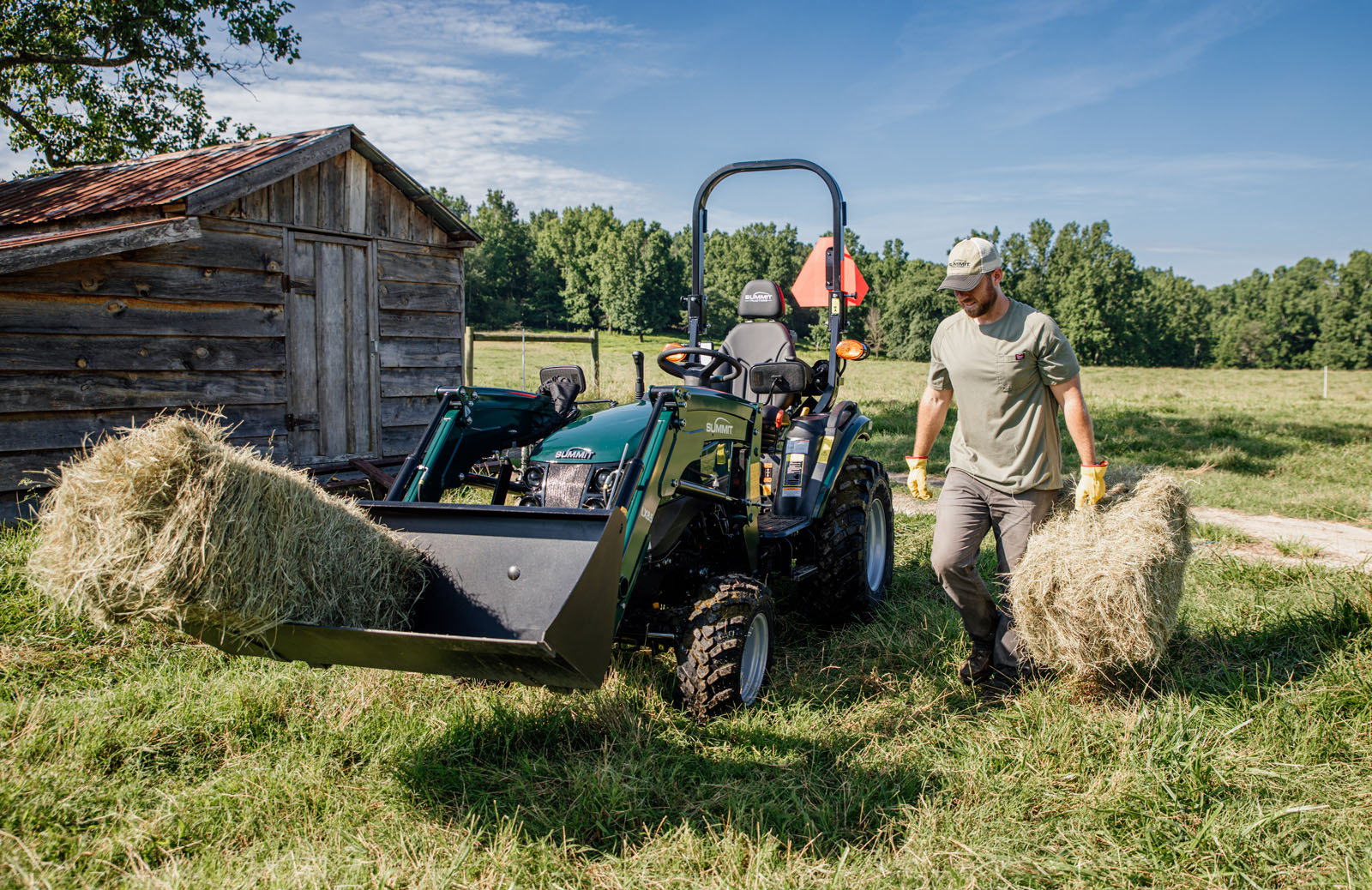 TX25H tractor and loader
