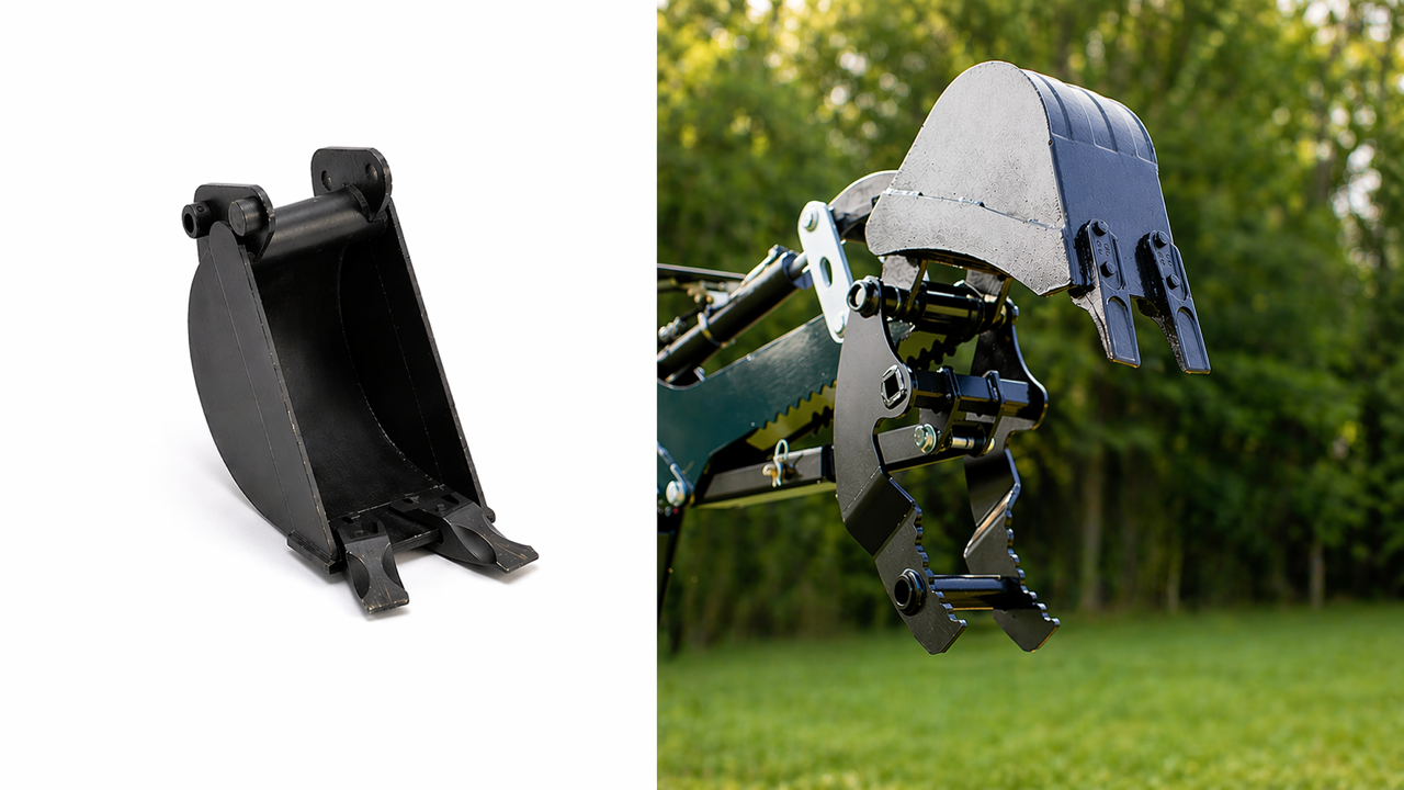 Summit BHBX8 optional 8 inch backhoe bucket