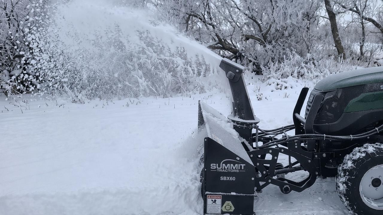 Summit SBX60 front-mount snow blower image