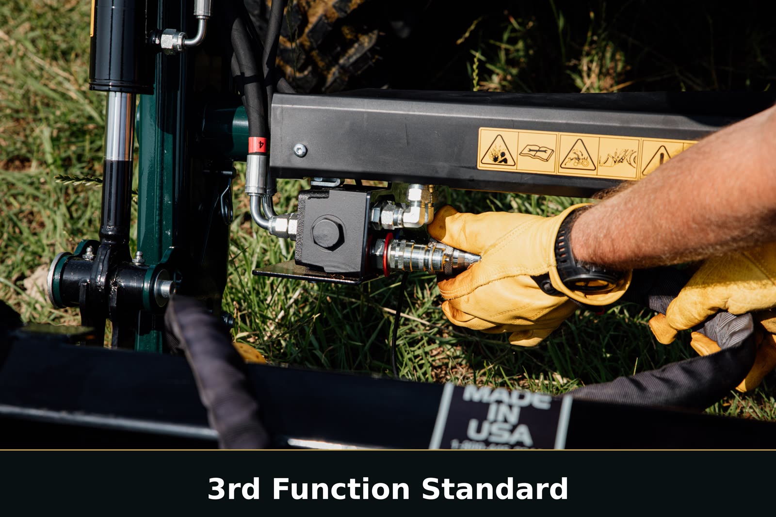 Standard third-function control graphic