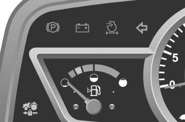 Summit TX25H instrument cluster