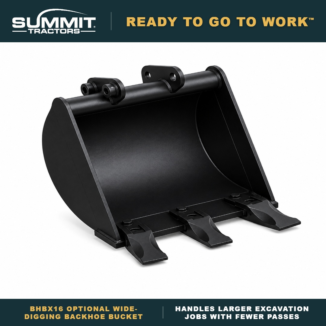 Optional 16" Bucket