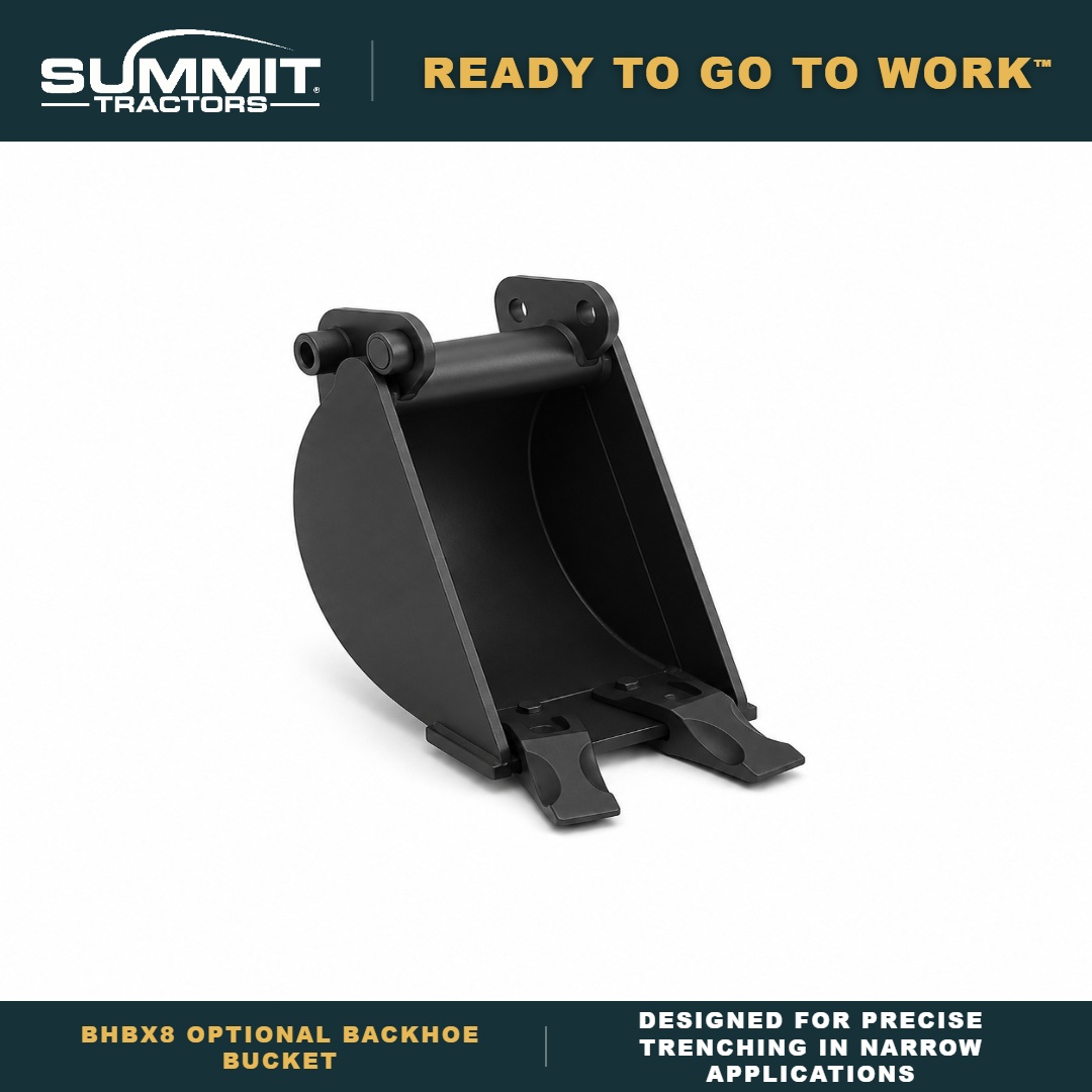 Optional 8" Bucket