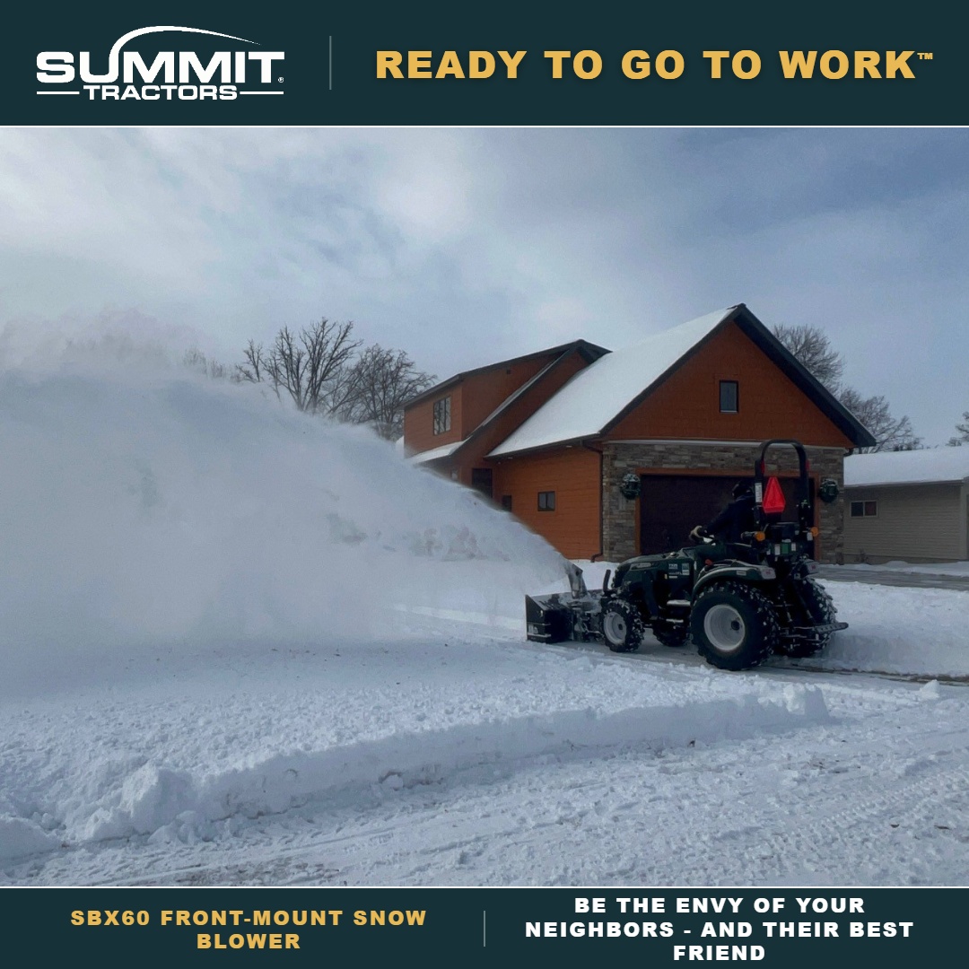 SBX60 Front Mount Snowblower