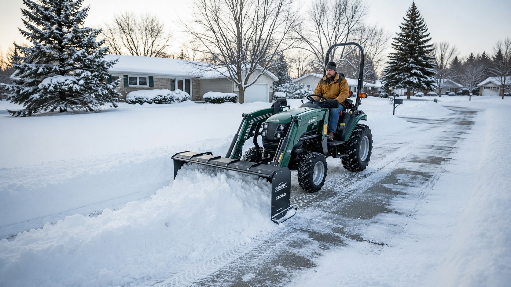 SPX60 Snow Pusher
